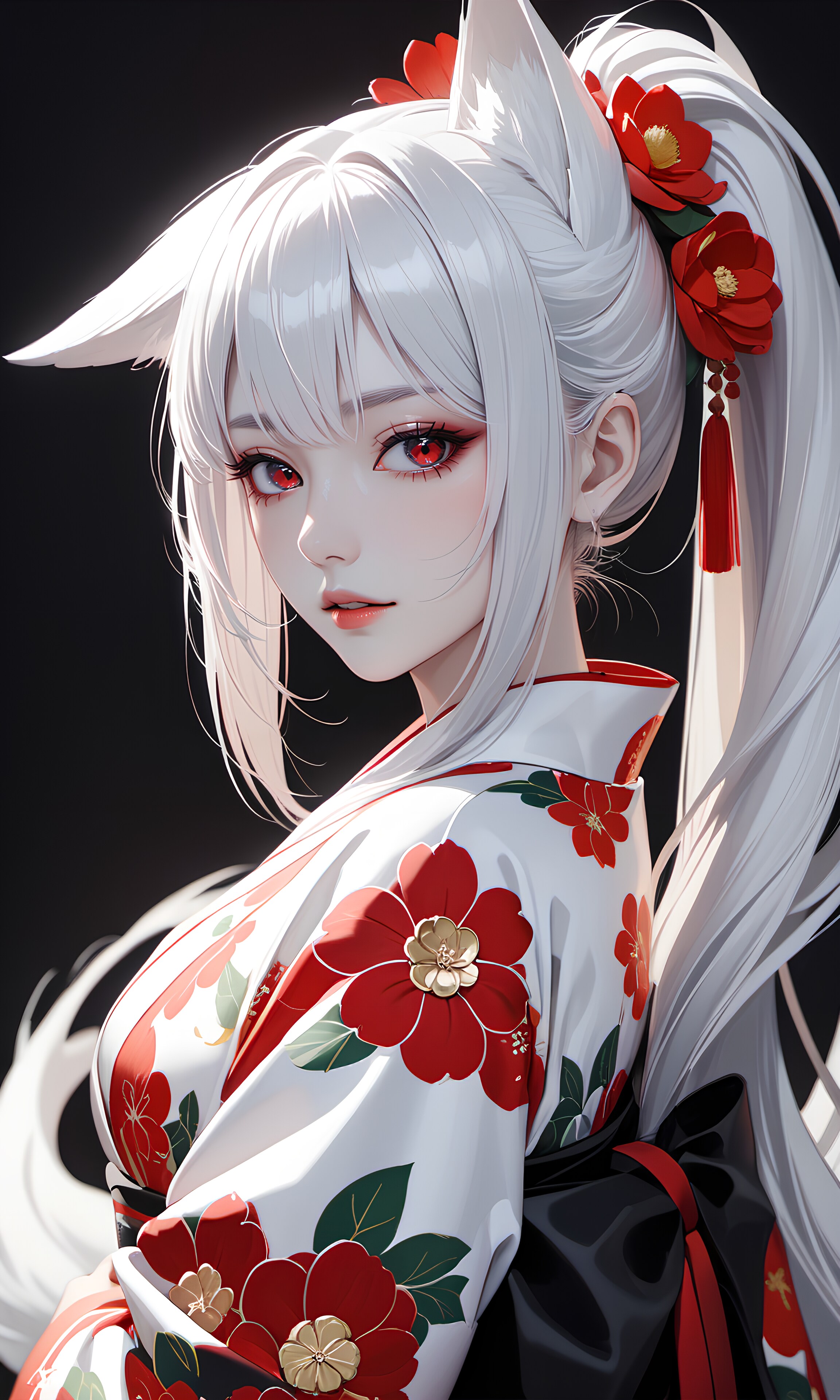 垂れ耳妖狐さん