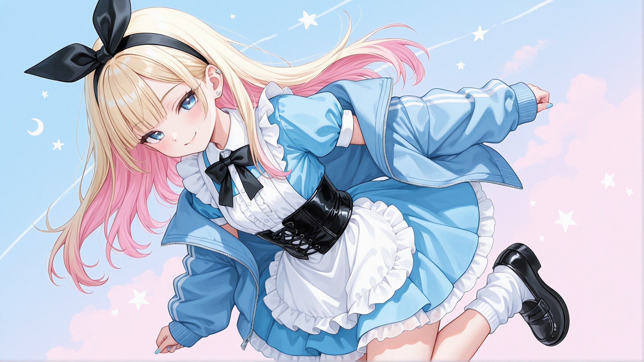 お願いすれば見せてくれる店員アリスちゃん | の人気AIイラスト・グラビア