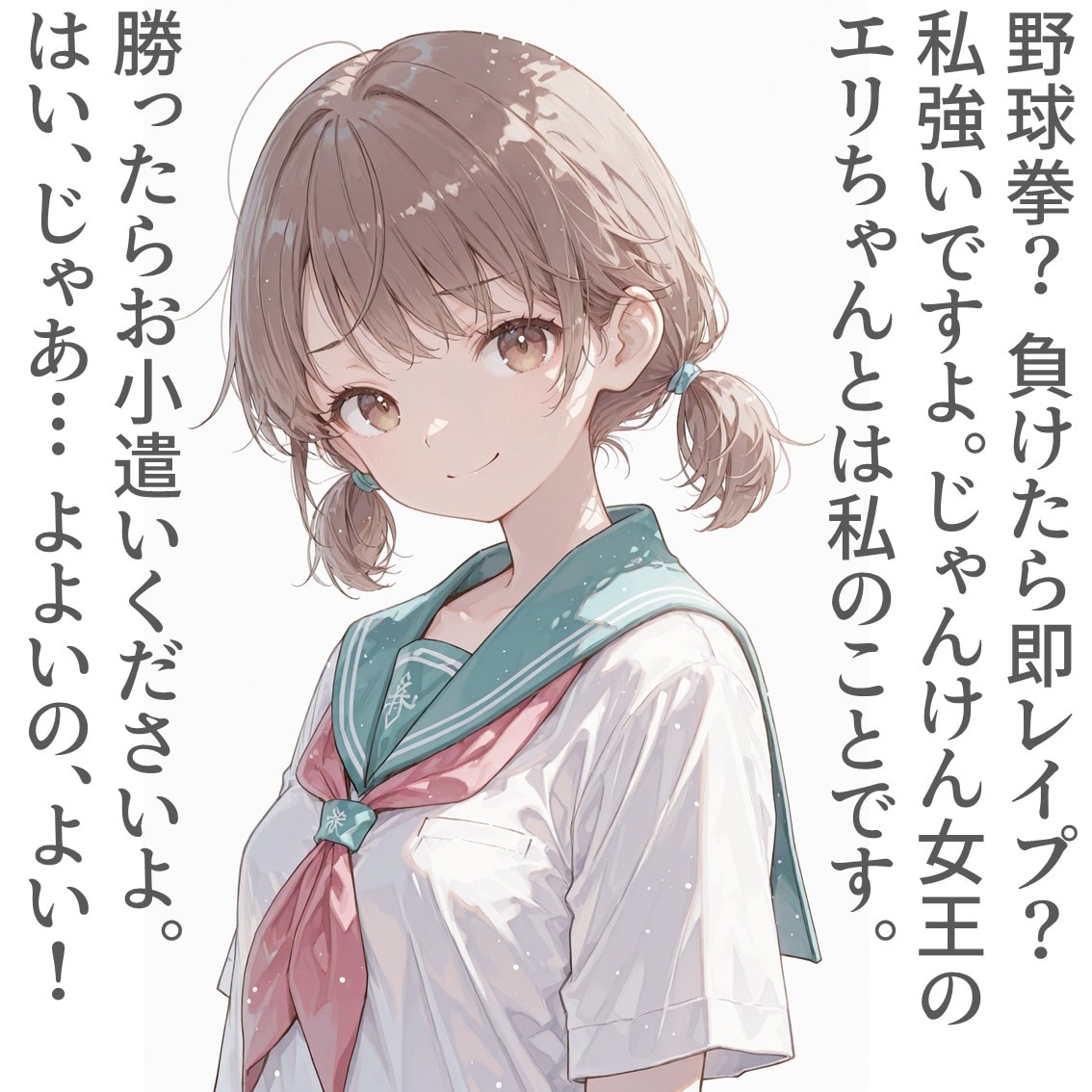 2コマで野球拳女子校生