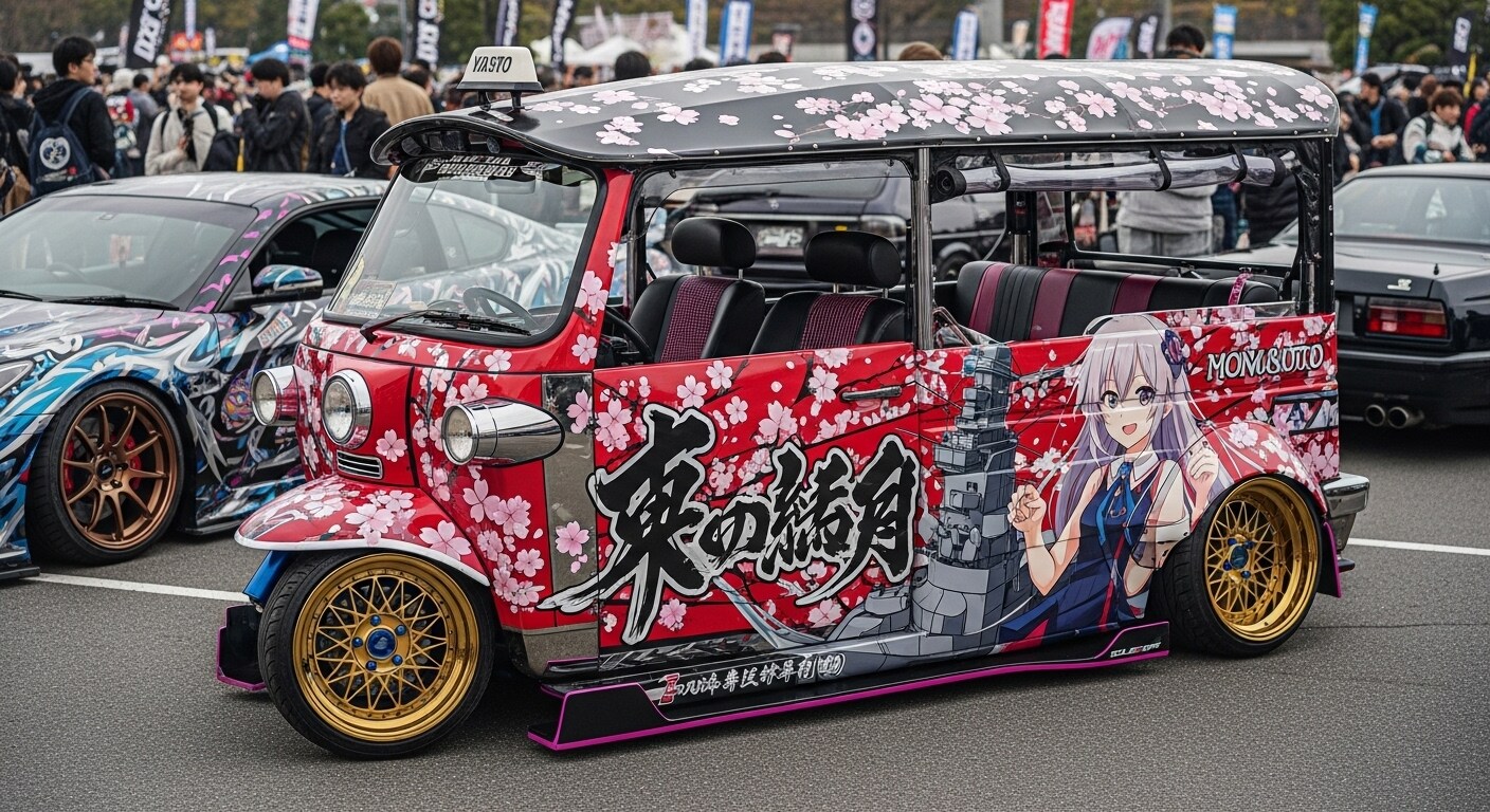 オート三輪艦これ痛車 | の人気AIイラスト・グラビア