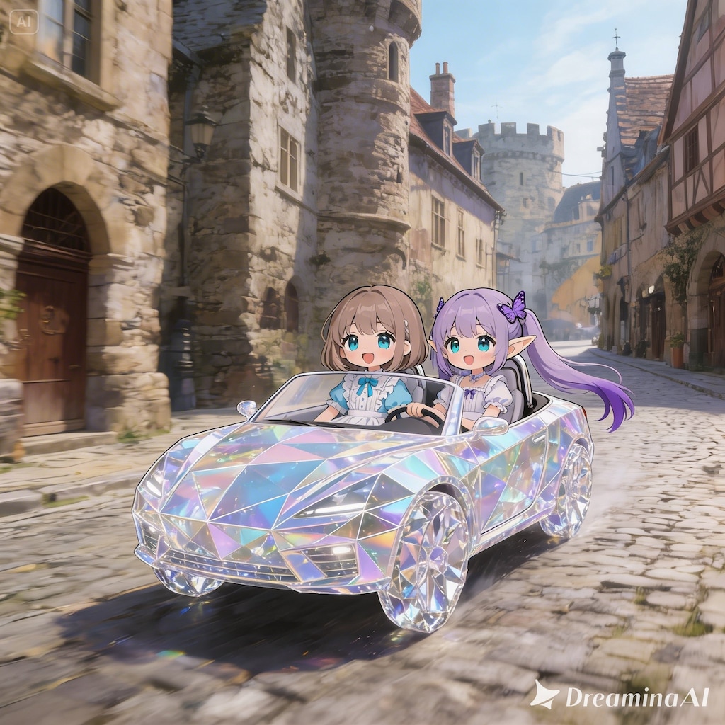 すみれちゃんとドライブ