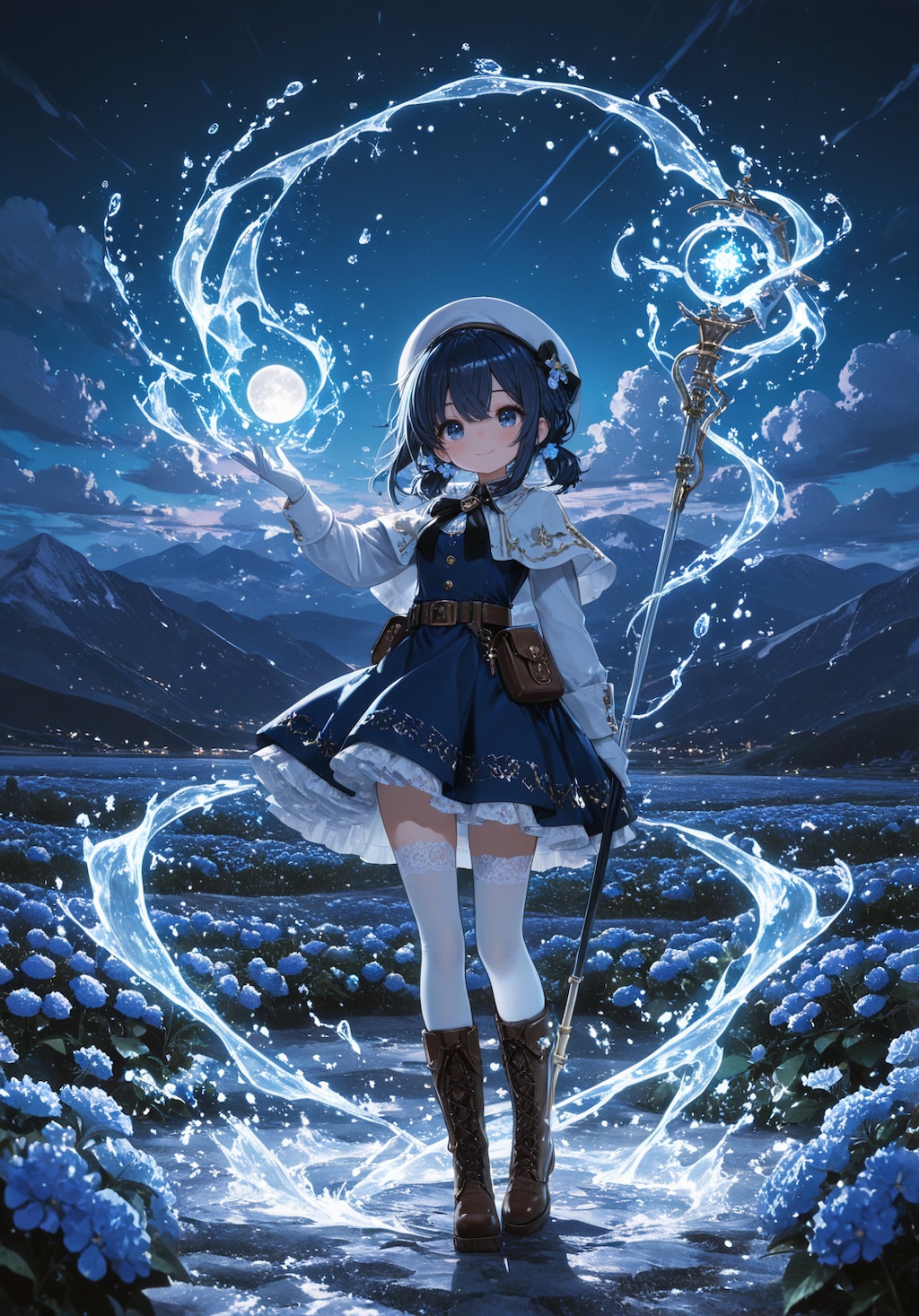 蒼依 ― 水を編む者