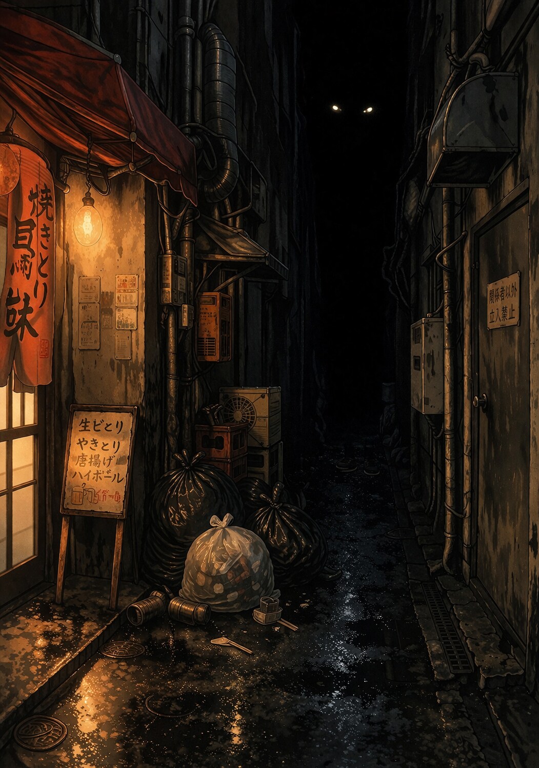 路地裏の