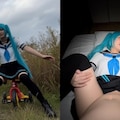 2画面　素人流出風2 2枚目