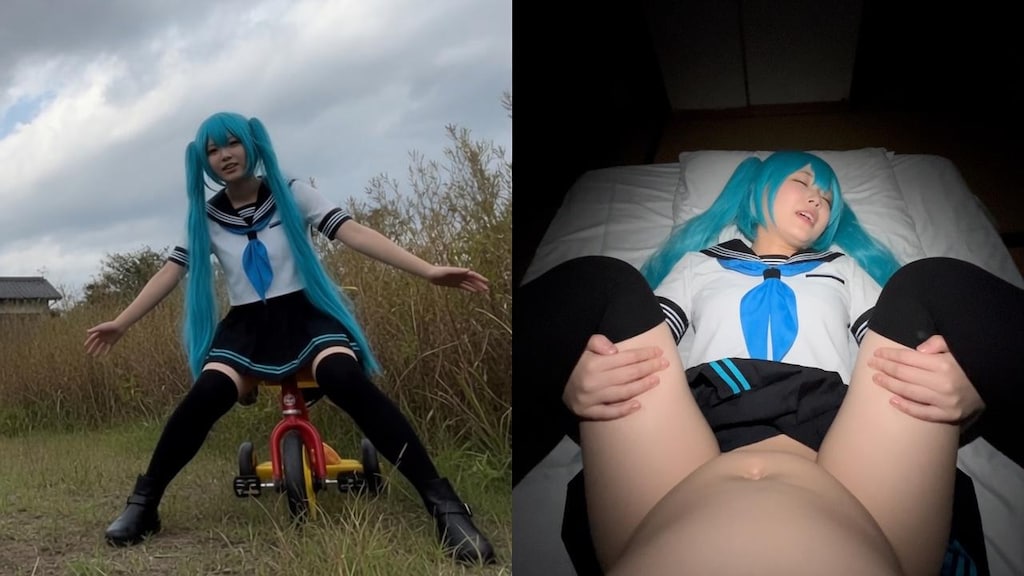 2画面　素人流出風2