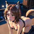尻尾に触らないで！！/// 2枚目