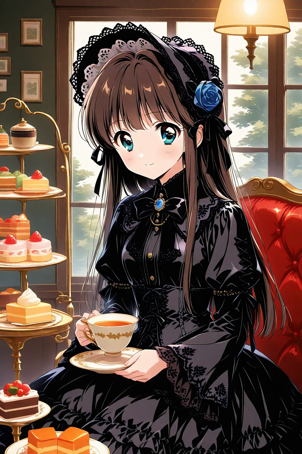 お茶にしましょう。