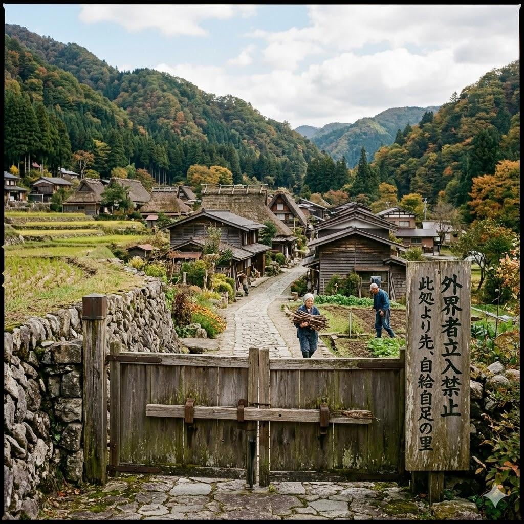 今どき鎖国している村