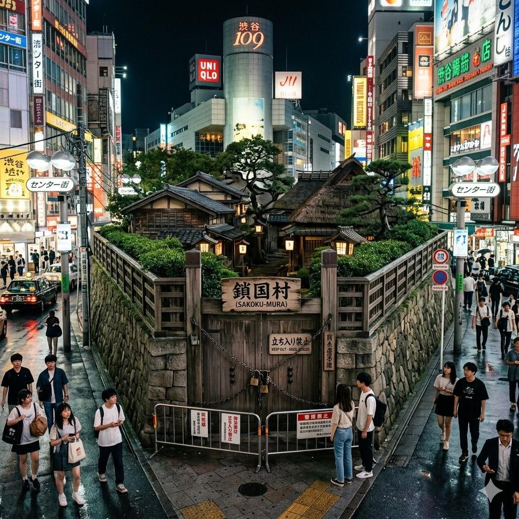 今どき鎖国している村