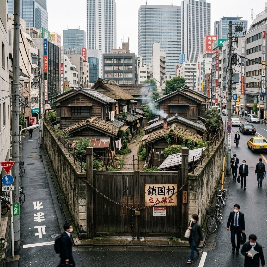 今どき鎖国している村