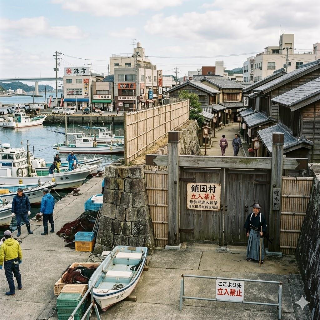 今どき鎖国している村