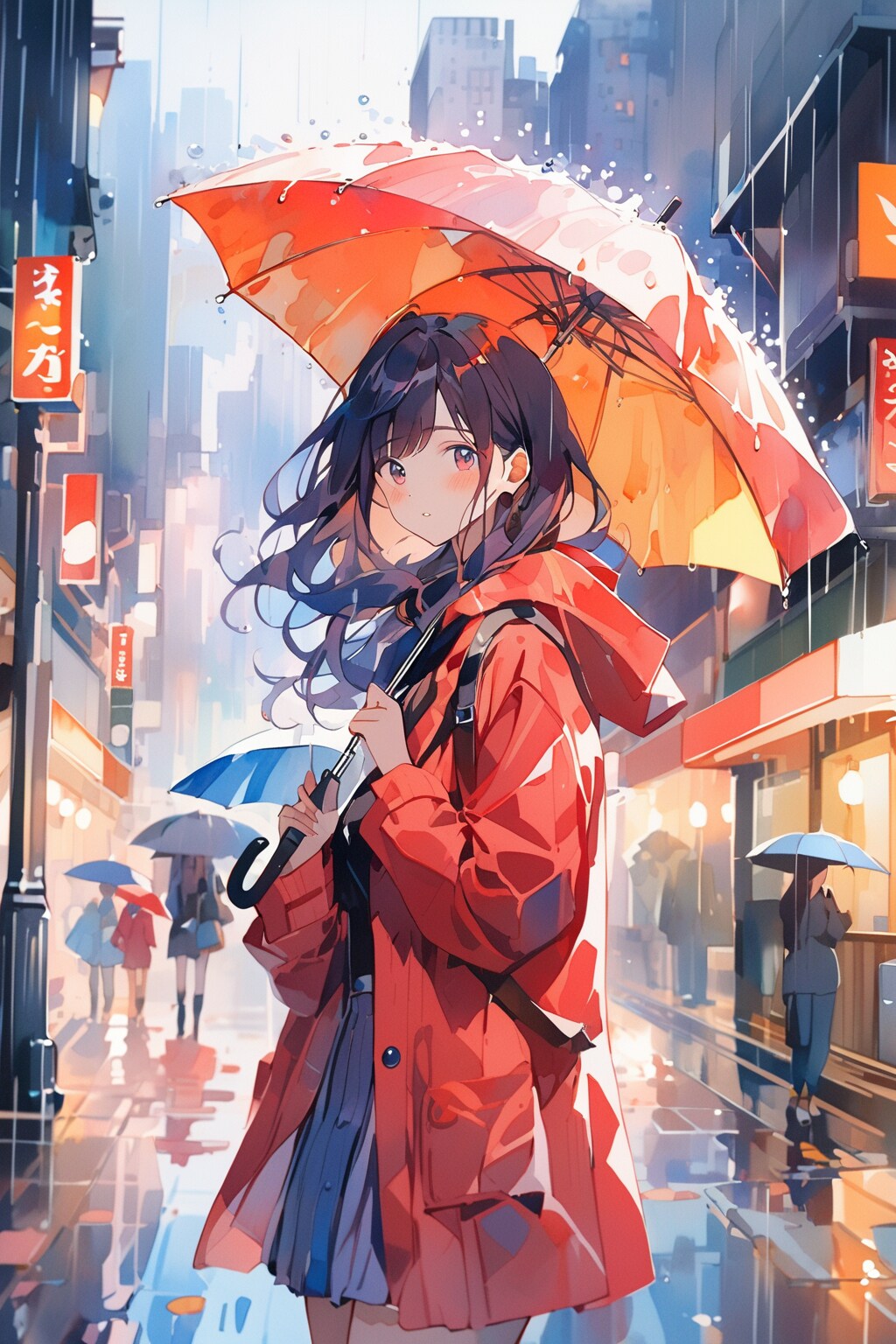 梅雨の季節 26歳女性 | の人気AIイラスト・グラビア