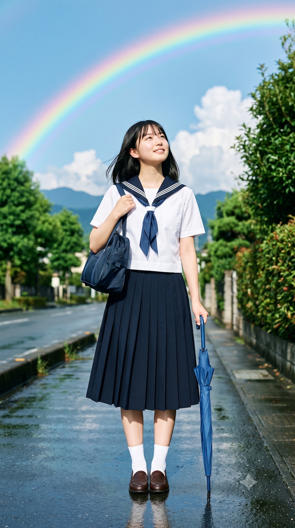 虹　★AI併用作品★