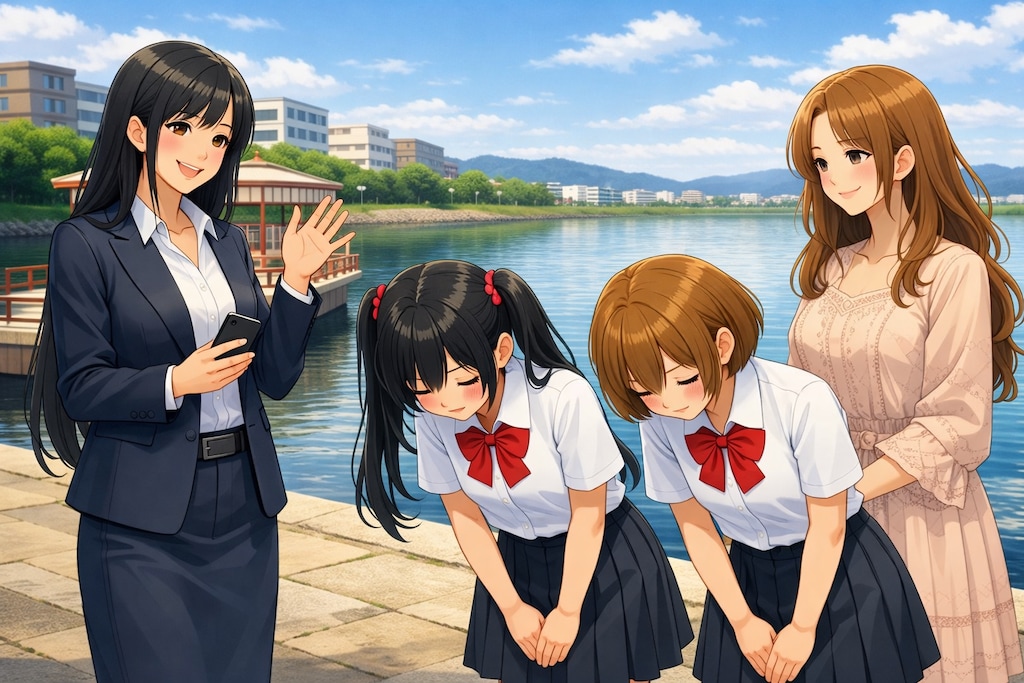 うーたんと一緒に（ご当地キャラの日&長良川鵜飼開き　02）