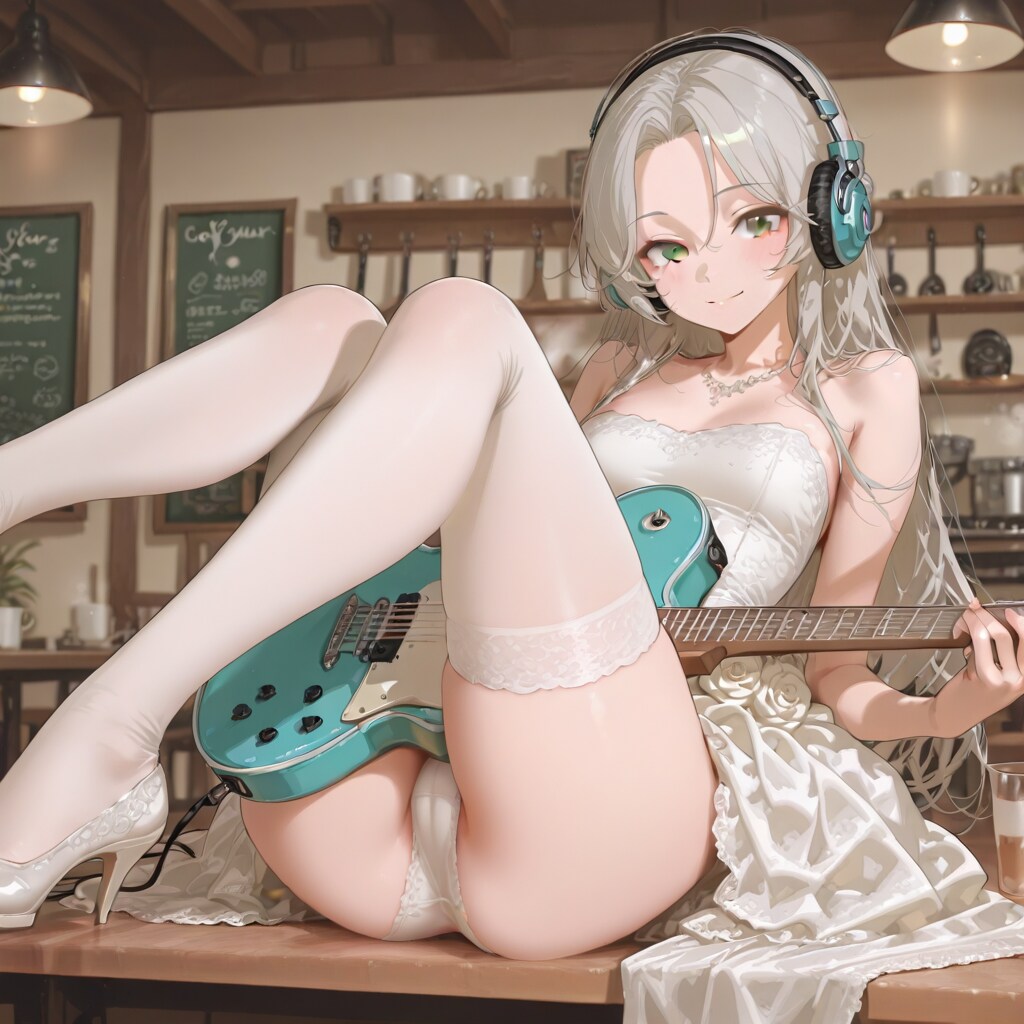 その大きなピック・・・　掻き回してくれるの？・・・　わたしの・・・　♡ ✨
