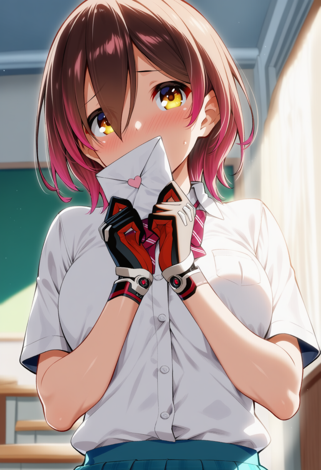 私の気持ち受け取ってほしいな///（ロボ子さん）