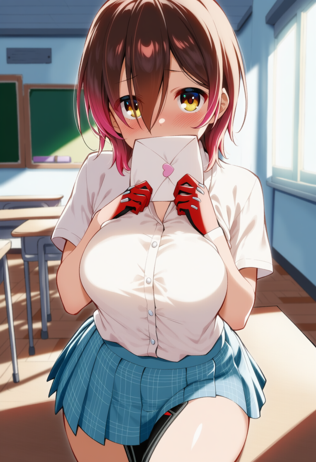 私の気持ち受け取ってほしいな///（ロボ子さん）