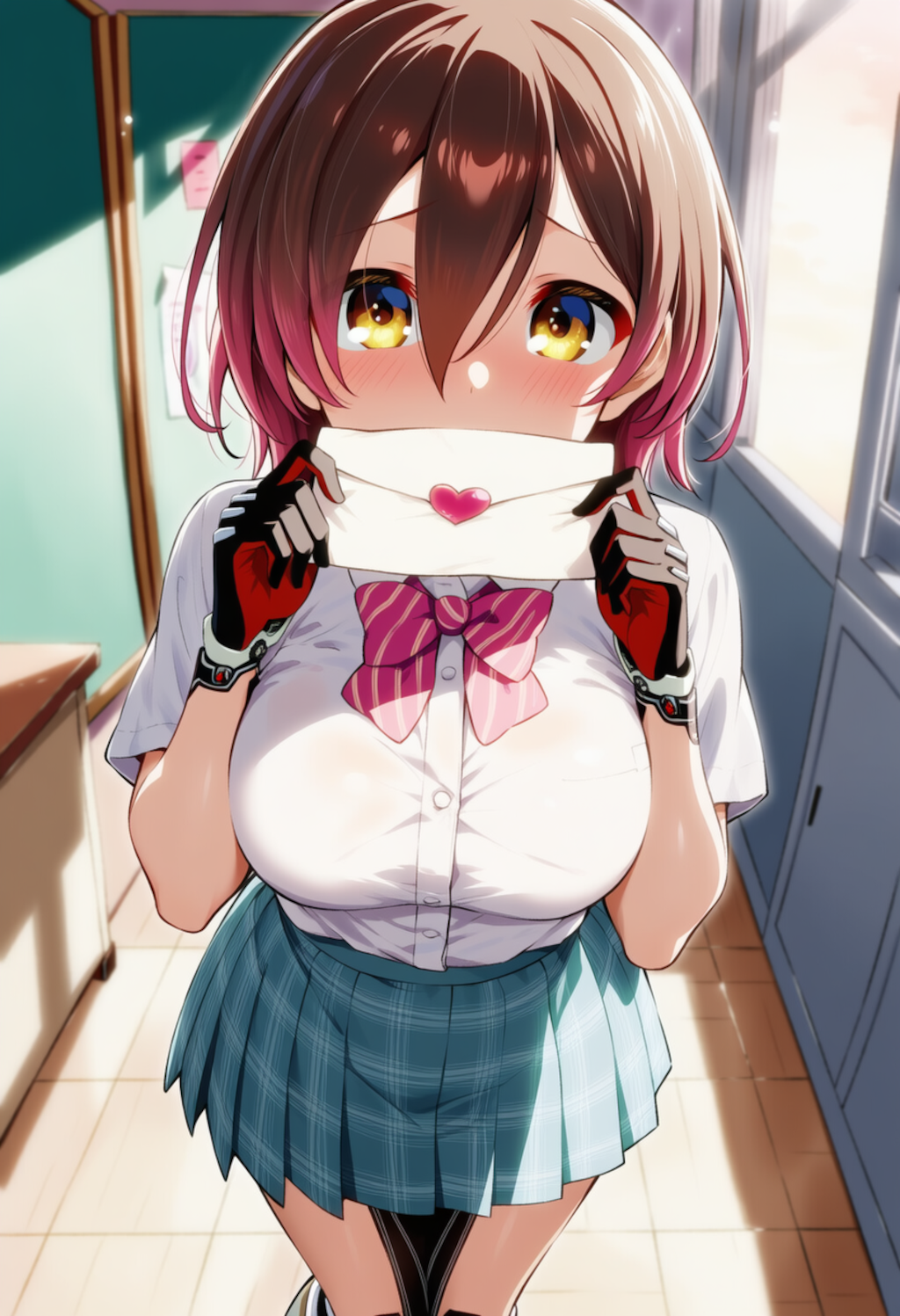私の気持ち受け取ってほしいな///（ロボ子さん）