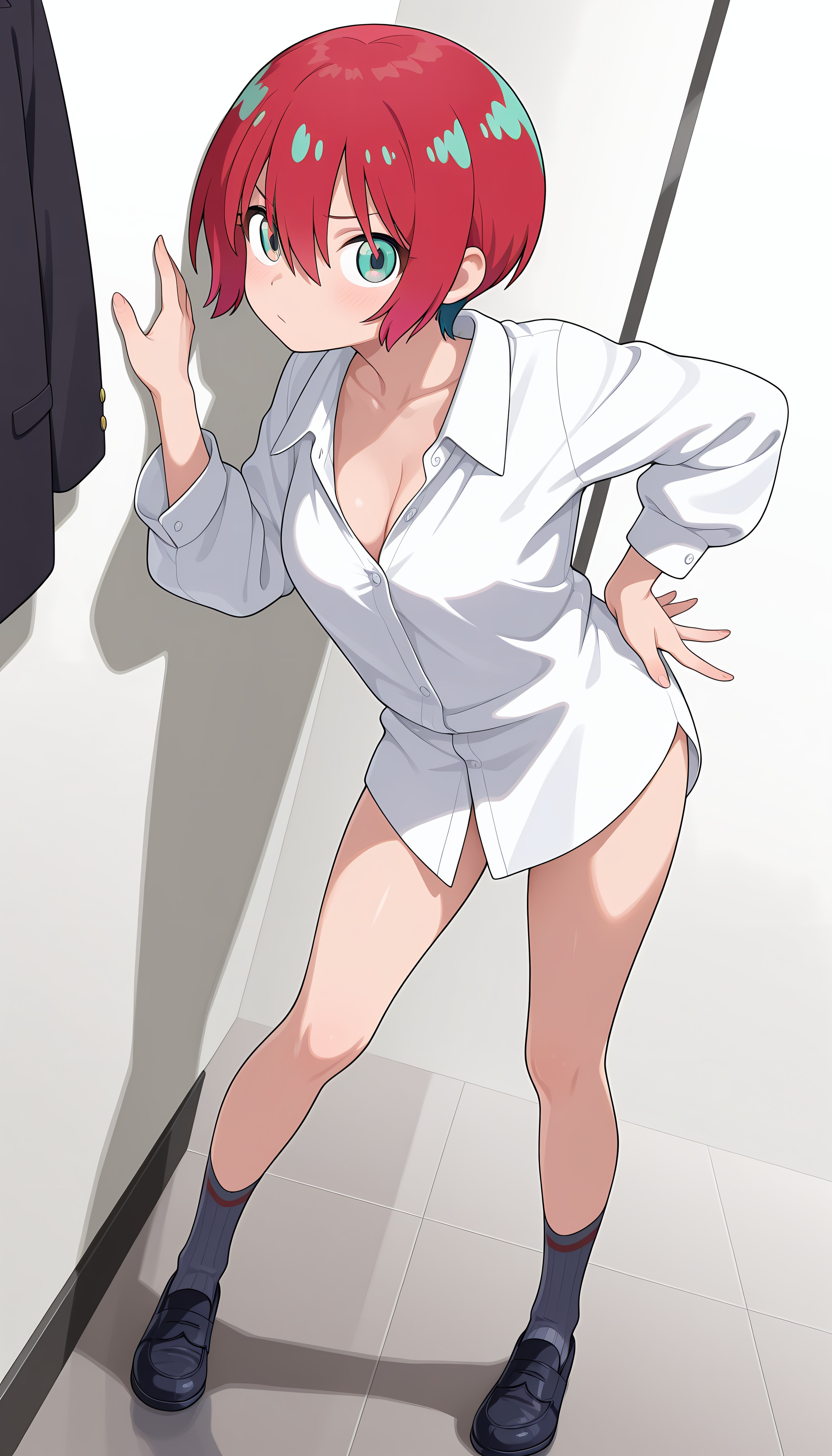 マチュ、彼シャツ