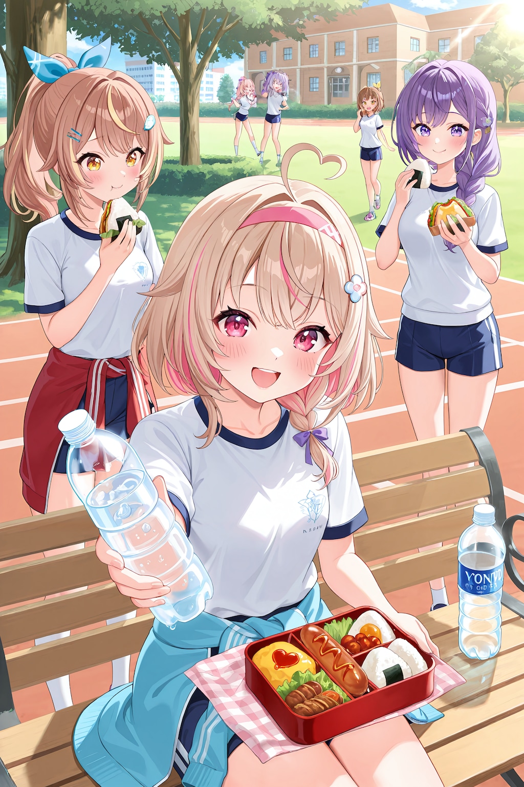 キミも一緒に休憩しよ