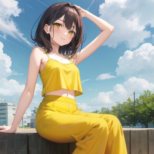 camisole | の人気AIイラスト・グラビア