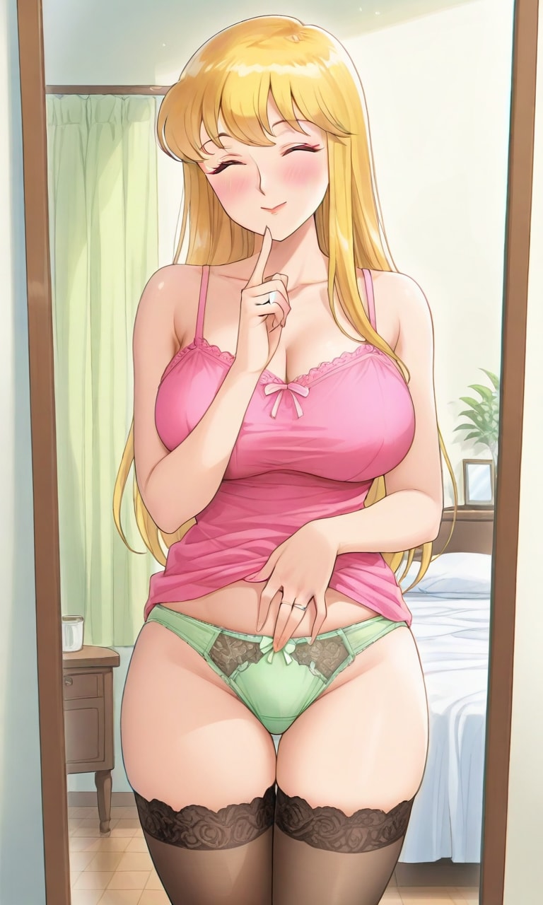 自分の下着をチェック