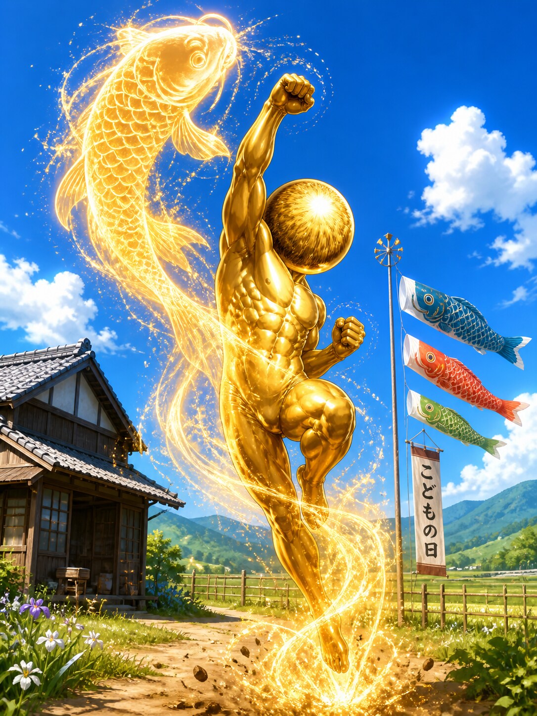 昇鯉拳！！！！