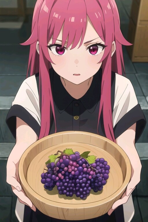 ブドウをプレゼント