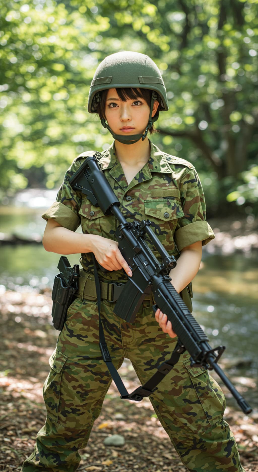 女性レンジャー隊員