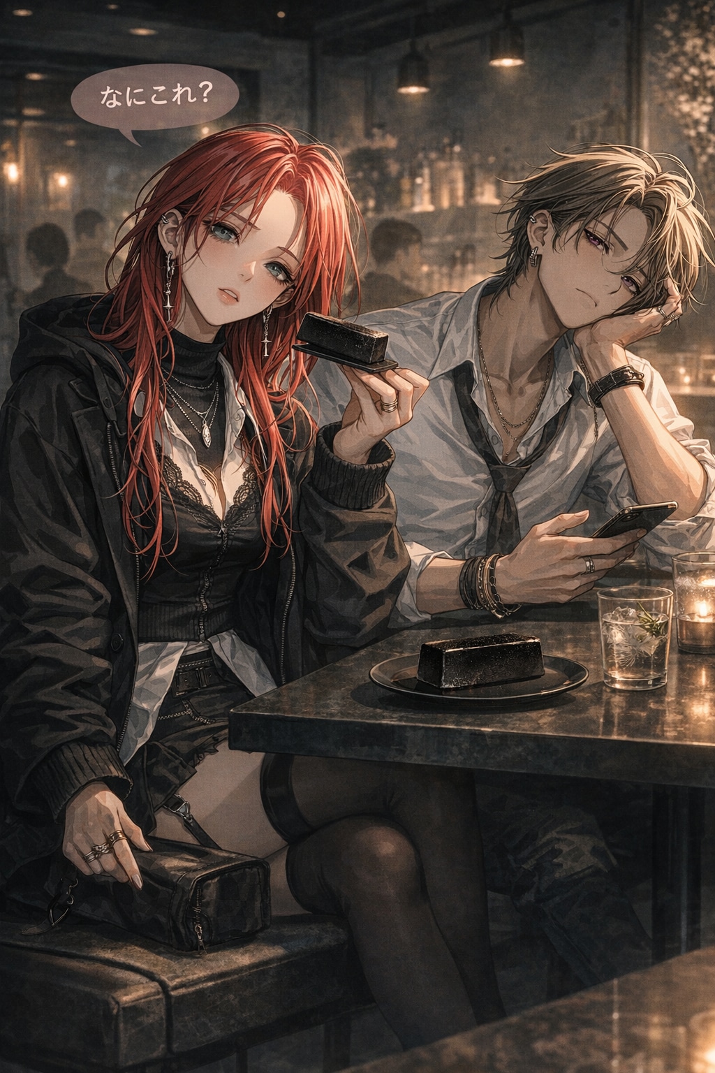 無機質カフェデート