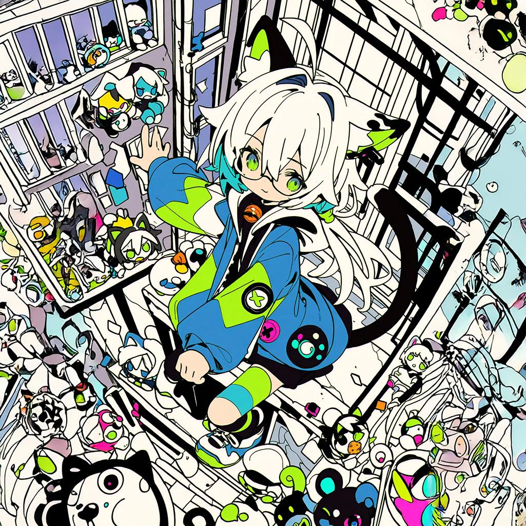 猫ちゃんはコレクター | の人気AIイラスト・グラビア