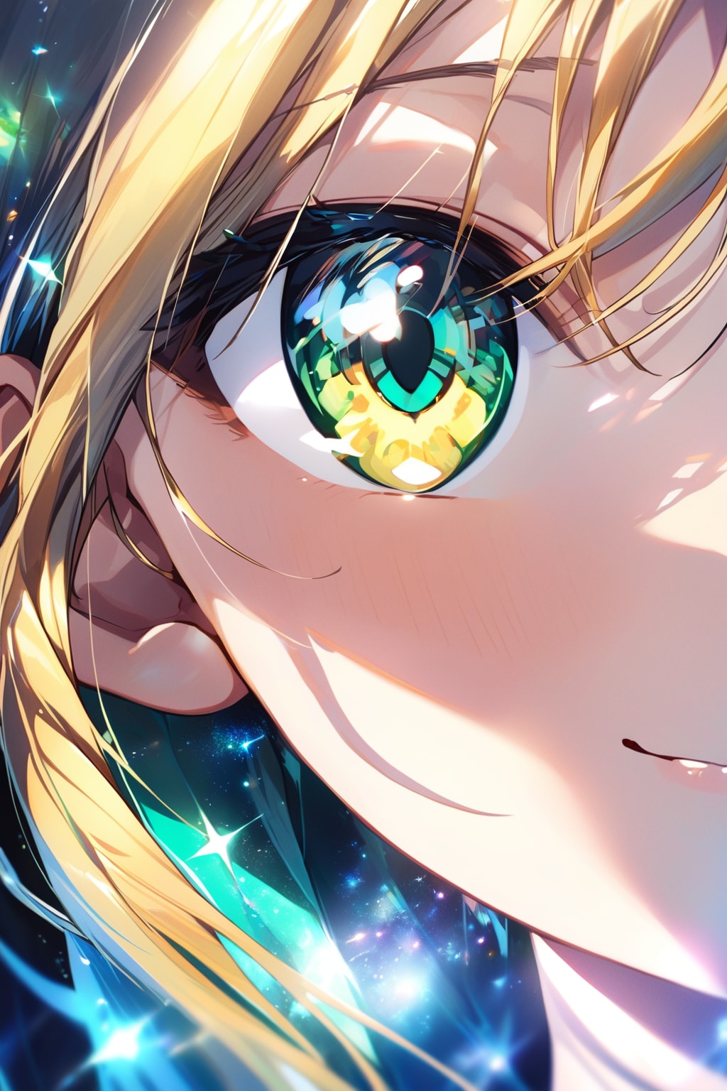 瞳の中のエメラルド | の人気AIイラスト・グラビア