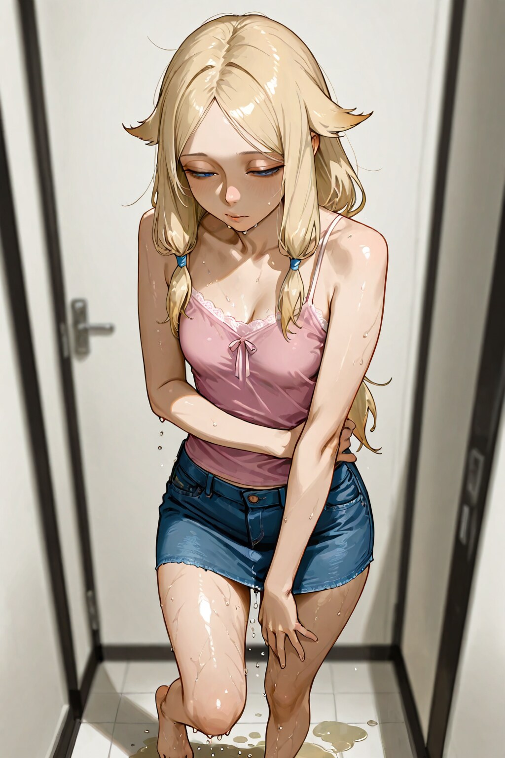謎の水たまり