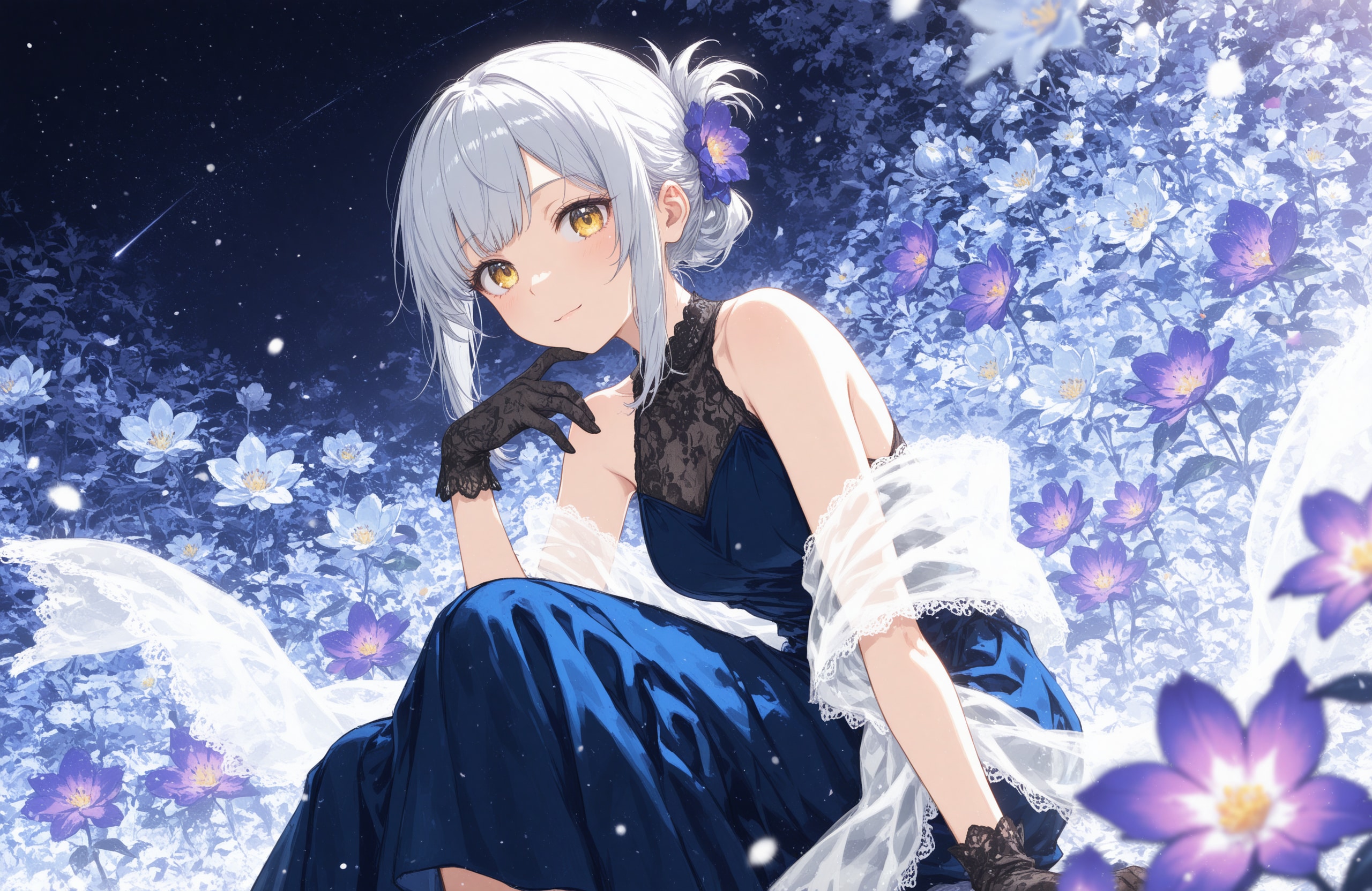看板娘　flowers | の人気AIイラスト・グラビア