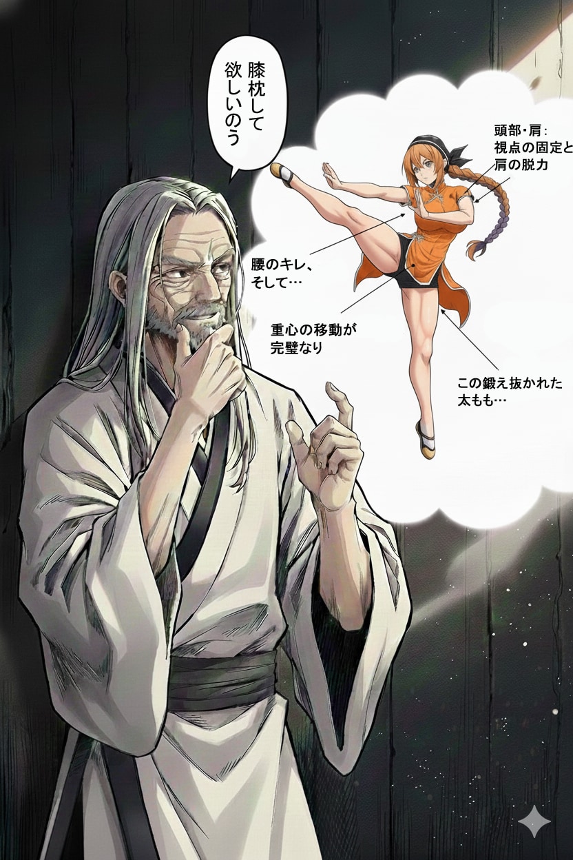 剣豪じいちゃん師匠ちゃんを紹介する