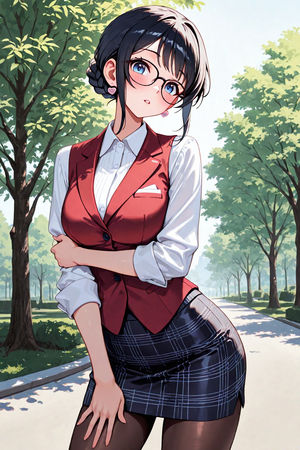 会社の制服風