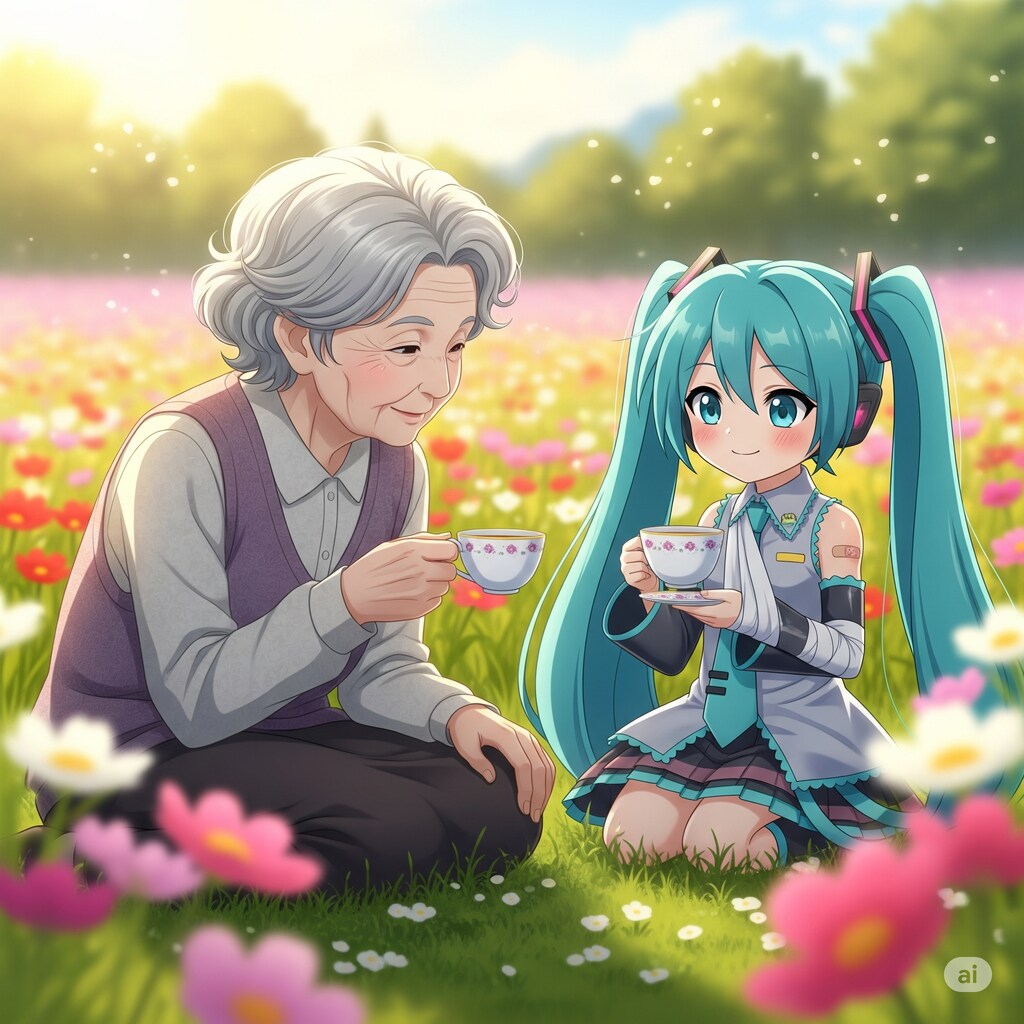 いたずらミクちゃん