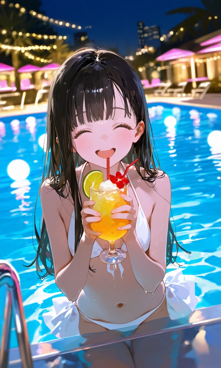 温水佳樹　ナイトプール