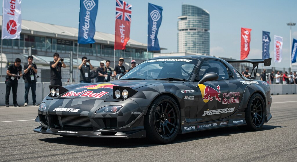 レッドブルFD3Sのドリ車