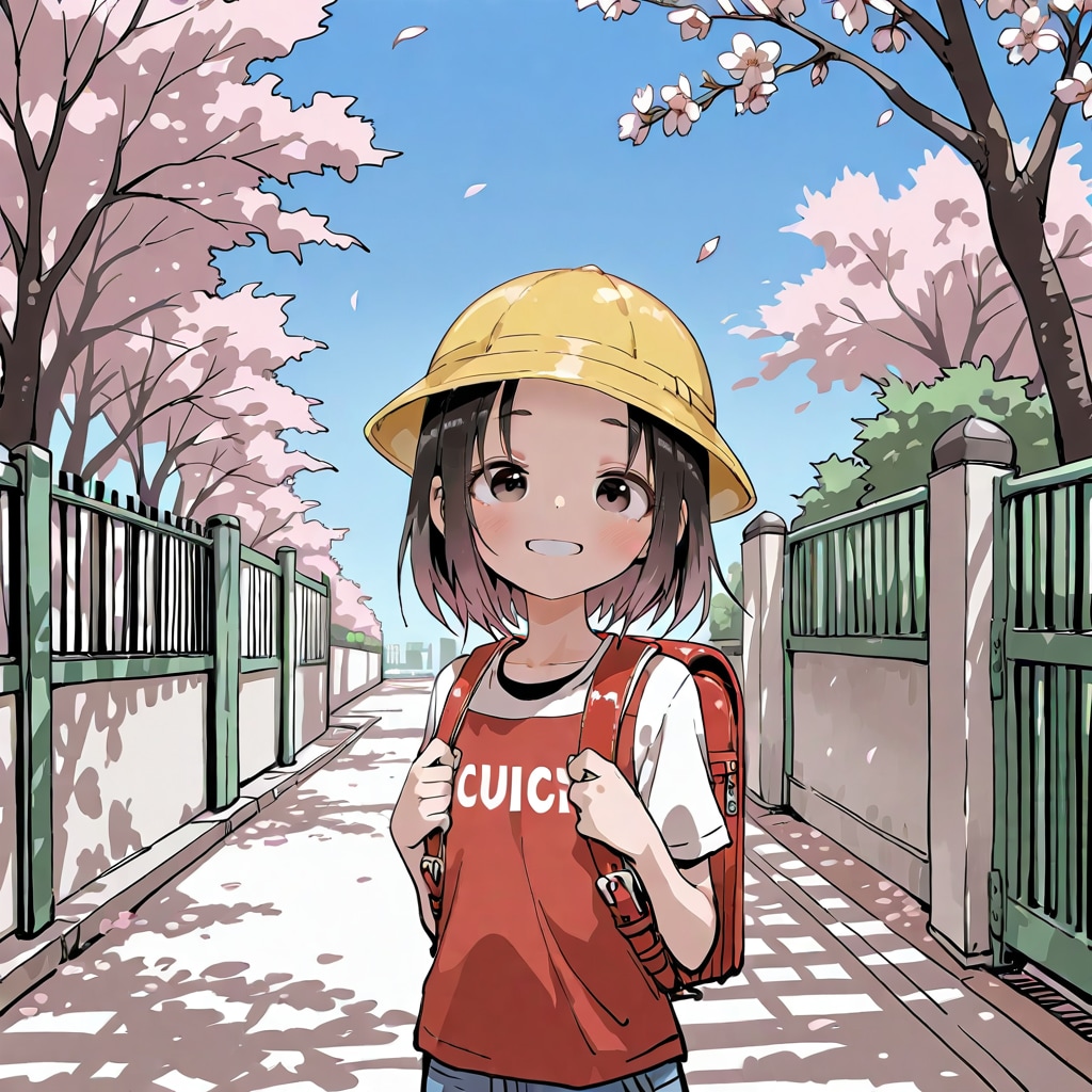 ぴかぴかの一年生！