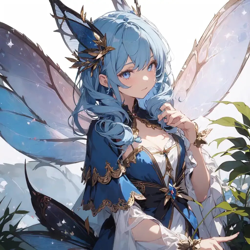 青い妖精