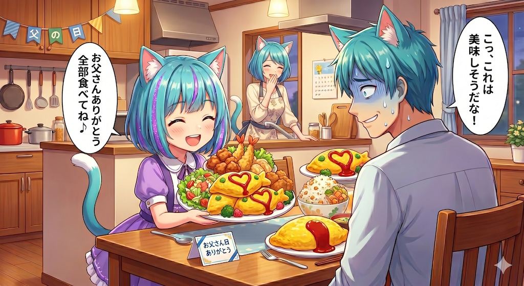 逃げ場なし！ミケちゃんのお父さんありがとう🎶
