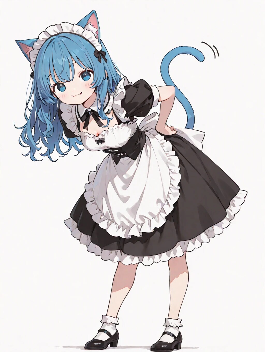 青猫メイドはいかが❓️ | の人気AIイラスト・グラビア
