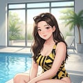 geminiで作ったスイミングスクールの先生達 2枚目