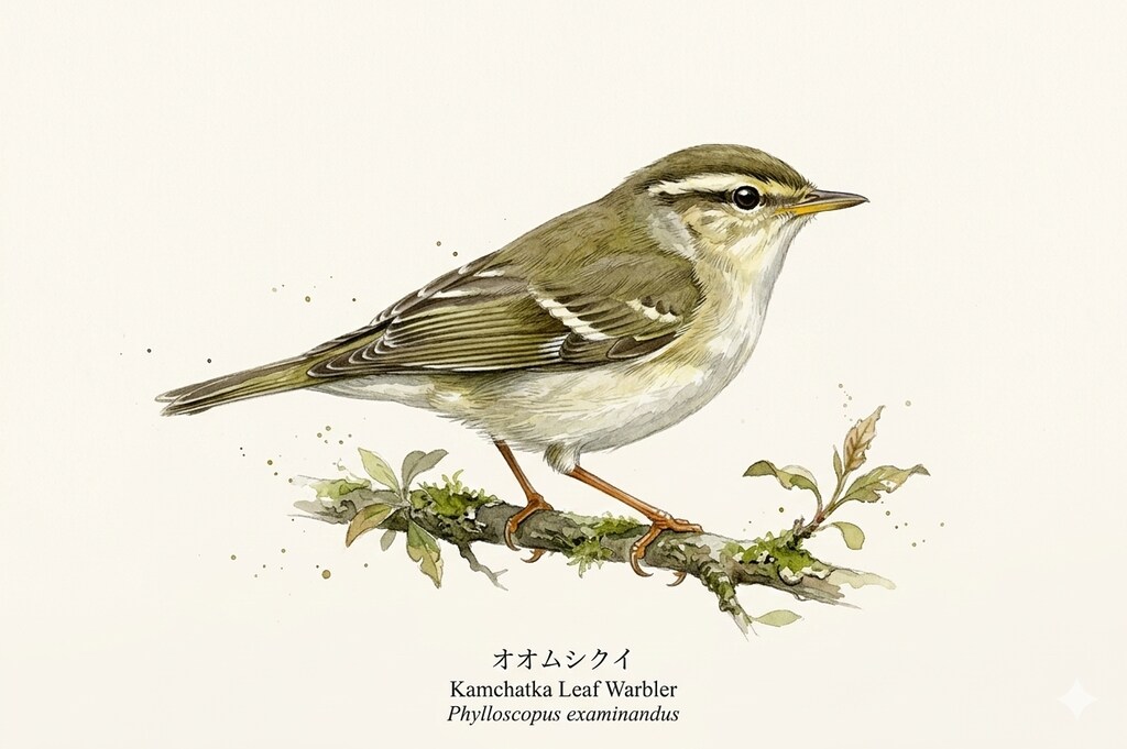 鳥(水彩画)(Gemini)(120)