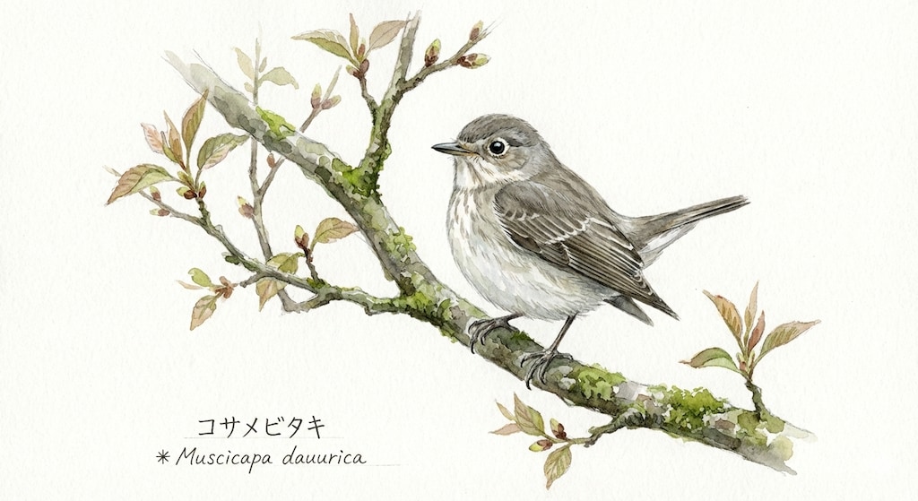 鳥(水彩画)(Gemini)(120)