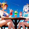 バカンス中 2枚目