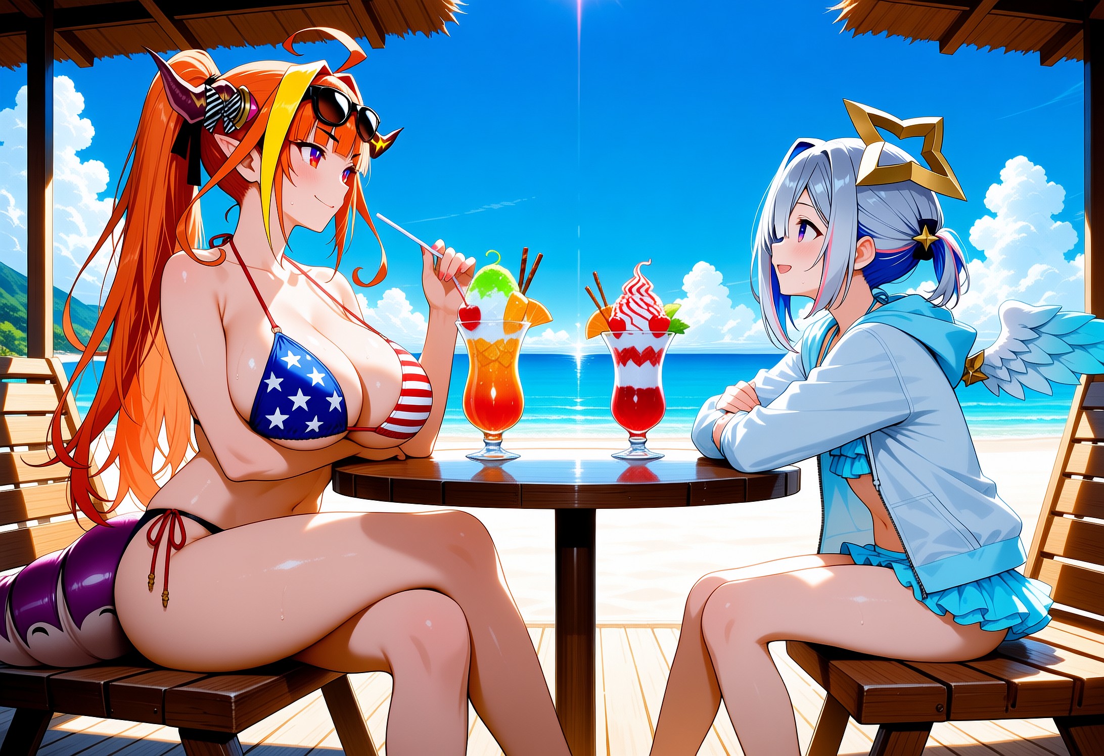 バカンス中