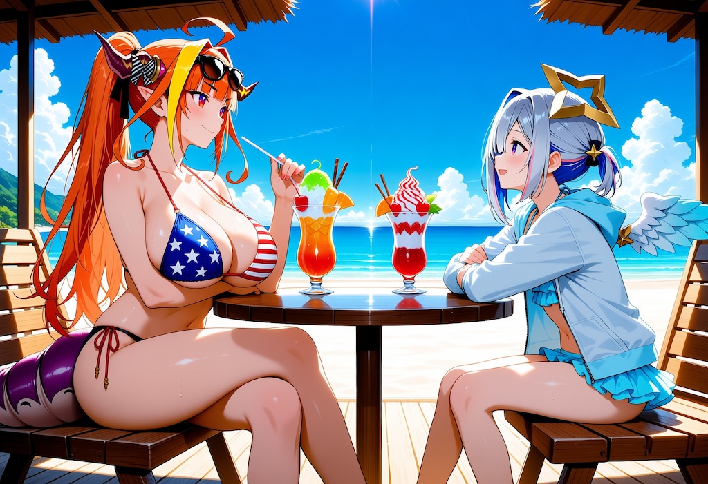 バカンス中