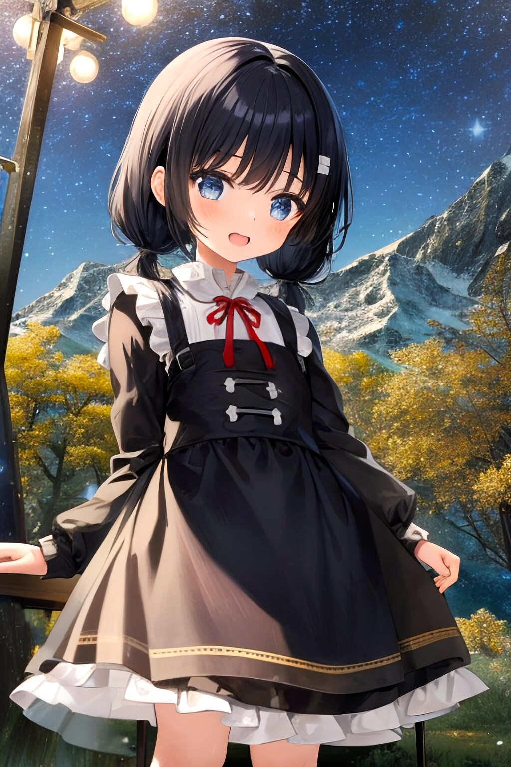星空と幼女